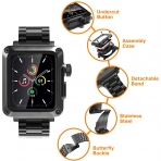 HUALIMEI Apple Watch Metal Kay (40mm)-Black