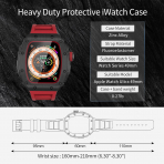 HUALIMEI Apple Watch Ultra 1/2.Nesil Kay-Red