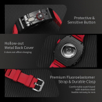 HUALIMEI Apple Watch Ultra 1/2.Nesil Kay-Red