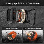 HUALIMEI Apple Watch Ultra 1/2.Nesil Kay-Orange