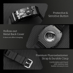 HUALIMEI Apple Watch Ultra 1/2.Nesil Kay-Black
