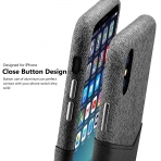 Hanlesi Apple iPhone X Kartlkl Klf-Gray - Black