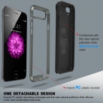 HeeBin Apple iPhone 7 Modern Slim Ripple Design Klf-Gray