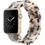 Heesch Resin Apple Watch 7 Kay (41mm)(M)-Ivory Tortoise