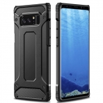 HianDier Samsung Galaxy Note 8 New Armor Serisi Klf-Black