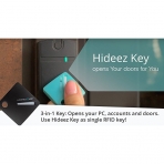 Hideez Key Bluetooth ifre Denetleyici-Matte Black