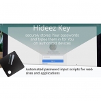 Hideez Key Bluetooth ifre Denetleyici-Matte Black