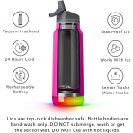 HidrateSpark Straw PRO Serisi Akll Su iesi(950 mL)-Fruit Punch