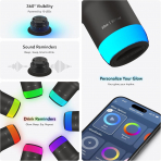 Hidrate Spark PRO 2 Akll Su Bardak iesi (890mL)-Flamingo