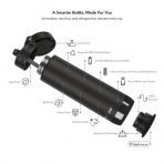 Hidrate Spark PRO 2 Akll Su iesi (600mL)(Chug)-Black