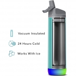 Hidrate Spark PRO Paslanmaz Çelik Pipetli Akıllı Su Şişesi (500ml)-Sea Glass