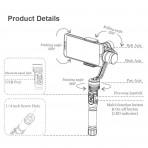 Hohem T2 Telefon ve Kamera Tutucu/Gimbal-Orange