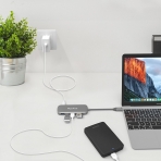 HooToo MacBook USB C to USB 3.1 Adaptr/arj Cihaz (Gri)