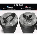 Hydrapeak Roadster Pipetli Paslanmaz �elik Termos (1180ml, Rainbow)