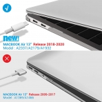 iBenzer MacBook Air Koruyucu Klf (13 in)(M1)-Frost Clear
