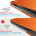 iBenzer MacBook Pro Koruyucu Klf (13 in)(M1)-Orange