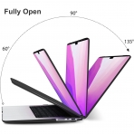 iBenzer MacBook Pro Koruyucu Klf (16 in)(2021)-Crystal Black
