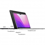 iBenzer MacBook Pro Koruyucu Klf (16 in)(2021)-Black