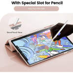INFILAND Galaxy Tab S10 FE Plus effaf Klf-Rose Gold