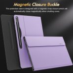 INFILAND Galaxy Tab S10 FE Plus Standl Klf-Lavender