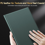 INFILAND Galaxy Tab S10 FE Plus Standl Klf-Midnight Green 