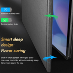INFILAND Galaxy Tab S10 FE Plus Standl Klf-Gray