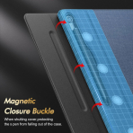 INFILAND Galaxy Tab S10 FE Plus Standl Klf-Blue 