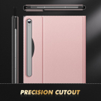 INFILAND Galaxy Tab S10 FE Plus Standl� K�l�f-Pink