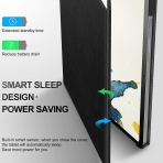 INFILAND Galaxy Tab S9/S9 FE Standl Klf-Black