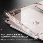INFILAND Crystal iPad Air M2 Klf (11/10.9 in)-Rose Gold