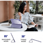 INFILAND Crystal iPad Air M2 Klf (11/10.9 in)-Lavender