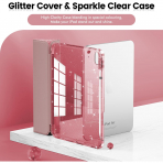 INFILAND Apple iPad A16 Glitter Klf (11/10.9 in)-Rose Gold