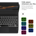 INFILAND Ayrlabilir Klavyeli Galaxy Tab S6 Lite Klf