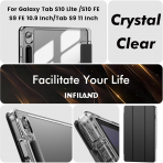 INFILAND Samsung Galaxy Tab S10 Lite Slim Klf-Grey