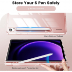 INFILAND Samsung Galaxy Tab S10 Lite Slim Klf-Pink
