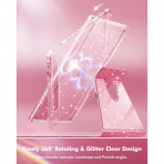 INFILAND Samsung Galaxy Tab S10 Lite Slim Klf-Pink