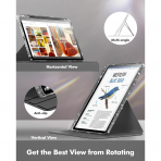 INFILAND Samsung Galaxy Tab S10 Lite Slim Klf-Black