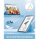 INFILAND Samsung Galaxy Tab S10 Lite Slim Klf-Blue