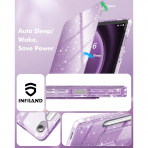 INFILAND Samsung Galaxy Tab S10 Lite Slim Klf-Light Purple