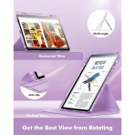 INFILAND Samsung Galaxy Tab S10 Lite Slim Klf-Light Purple