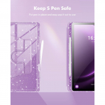INFILAND Samsung Galaxy Tab S10 Lite Slim Klf-Light Purple