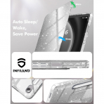 INFILAND Samsung Galaxy Tab S10 Lite Slim Klf-Silver