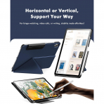 INFILAND Samsung Galaxy Tab S11 Flex Klf-Navy Blue