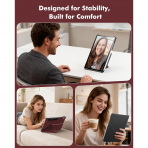 INFILAND Samsung Galaxy Tab S11 Flex Klf-Burgundy