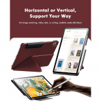 INFILAND Samsung Galaxy Tab S11 Flex Klf-Burgundy