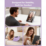 INFILAND Samsung Galaxy Tab S11 Flex Klf-Lilac Purple