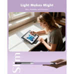 INFILAND Samsung Galaxy Tab S11 Flex Klf-Lilac Purple