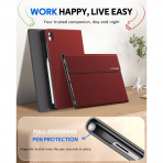 INFILAND Samsung Galaxy Tab S11 Standl Klf-Red