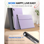 INFILAND Samsung Galaxy Tab S11 Standl Klf-Lilac Purple