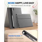 INFILAND Samsung Galaxy Tab S11 Standl Klf-Grey